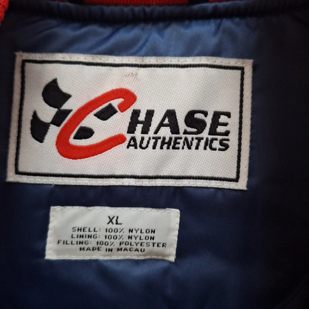 Vintage 90s Miller Time Satin Bomber Jacket XL Miller Lite NASCAR Rusty Wallace